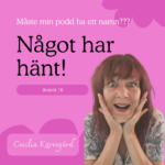 Måste min podd ha ett namn??? - Cecilia Kärvegård Måste min podd ha ett namn??? - Cecilia Kärvegård
